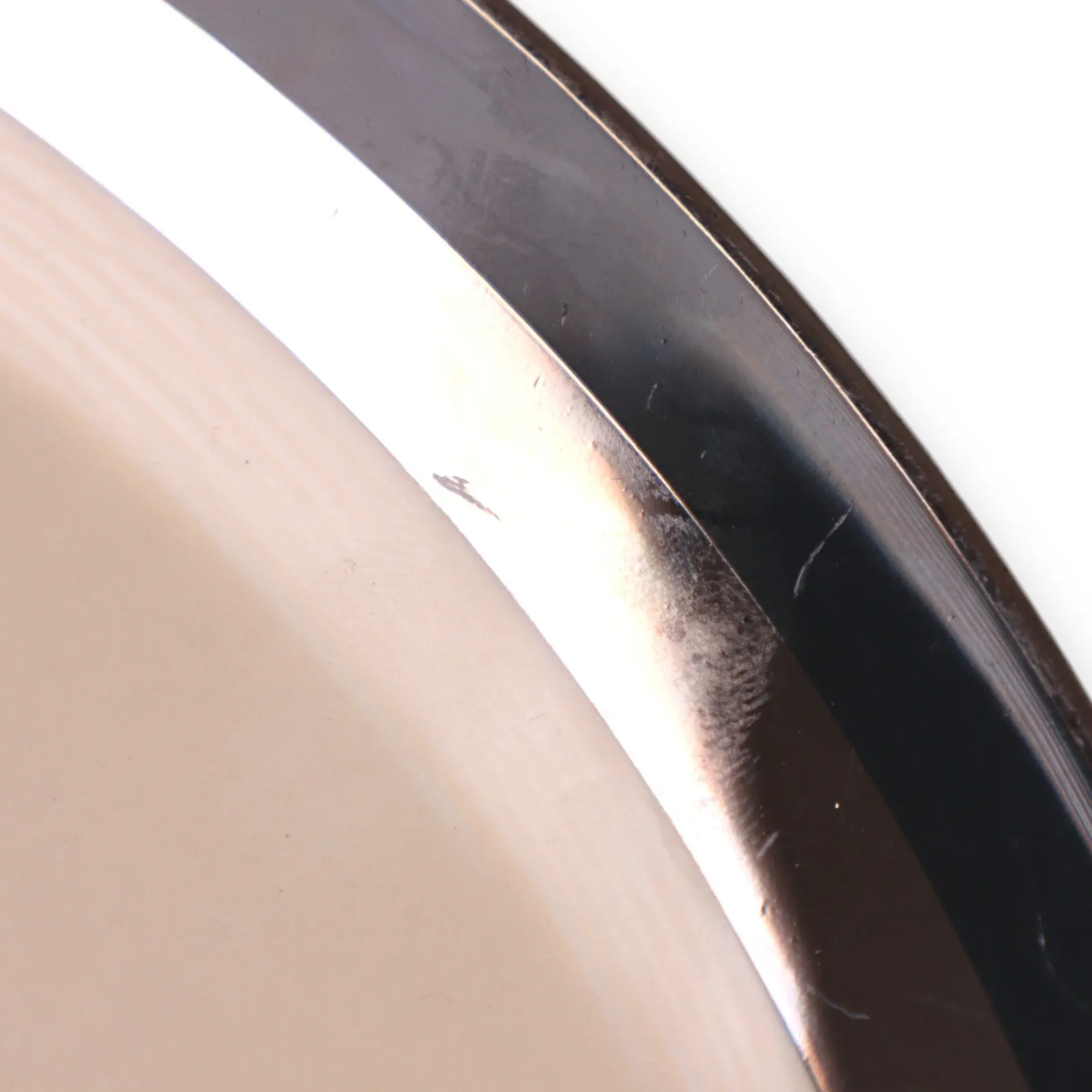 Flintridge Contessa Black Dark Teal Platinum Dinner Plate Vintage 1960's