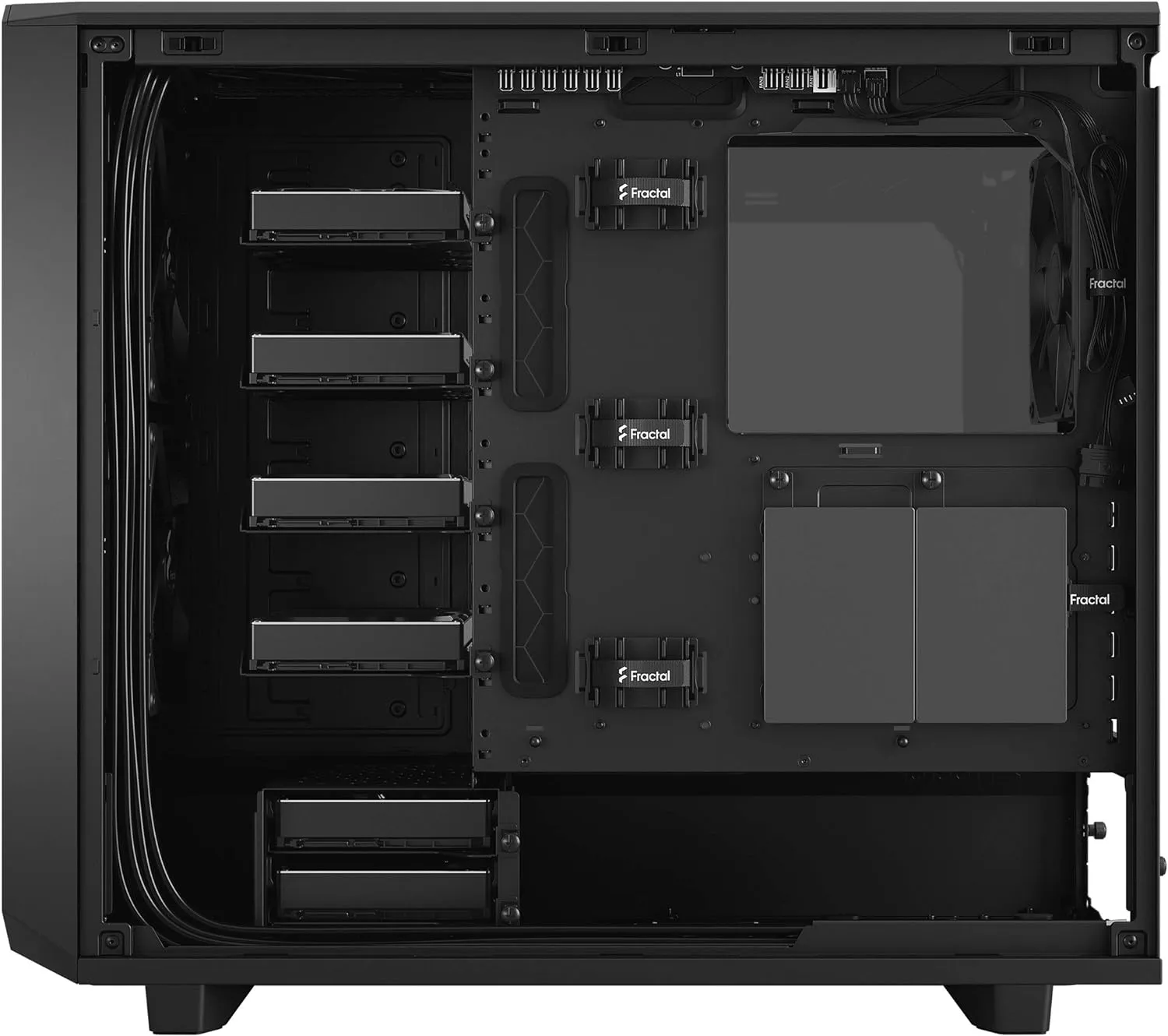 Fractal Design Meshify 2 BLACK LIGHT Tint Tempered Glass ATX Case FD-C-MES2A-03