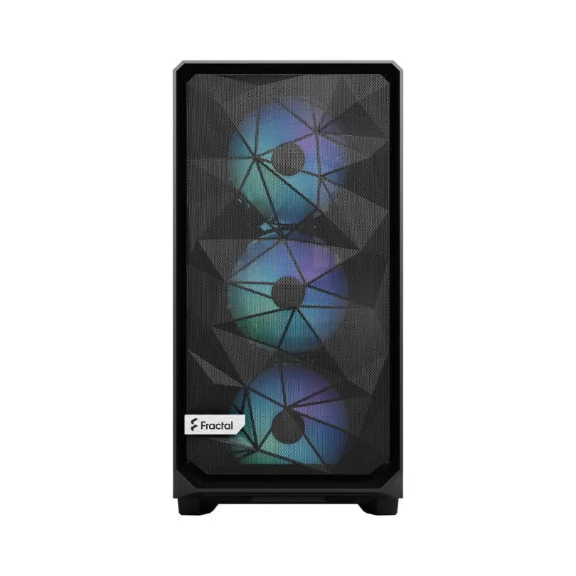 Fractal Design Meshify 2 Lite RGB TG | ATX Tempered Glass Case (Light tint)