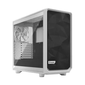 Fractal Design Meshify 2 Lite TG | ATX Tempered Glass Case (White|Clear)