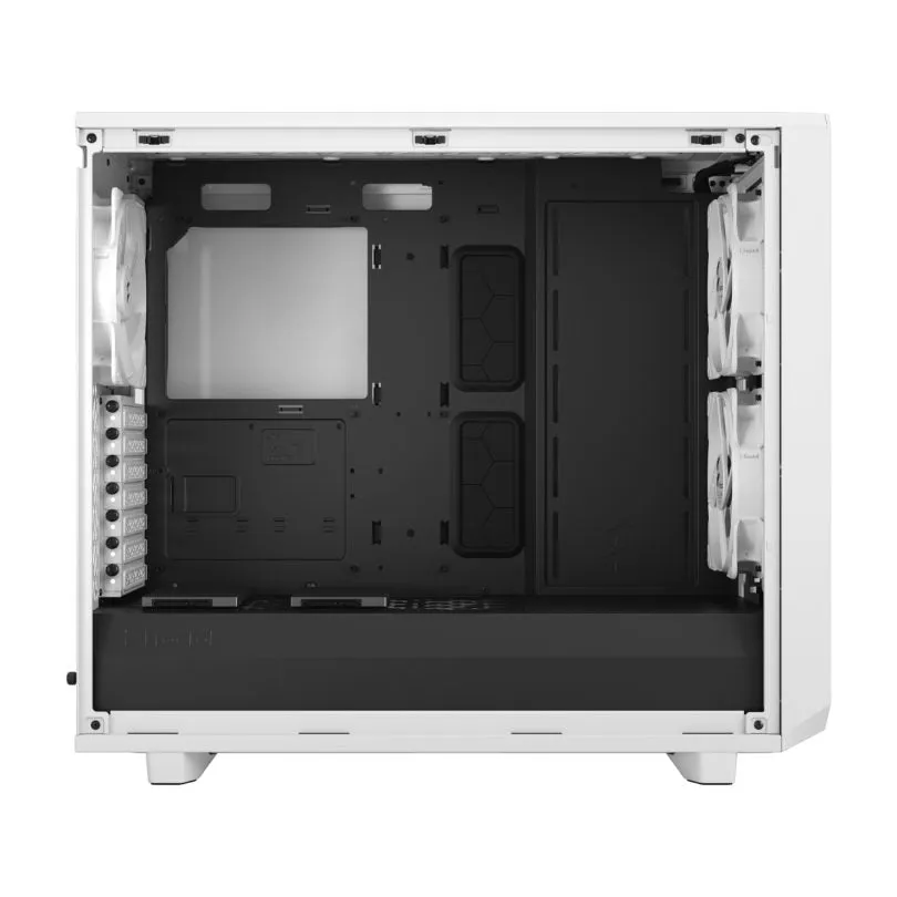 Fractal Design Meshify 2 Lite TG | ATX Tempered Glass Case (White|Clear)