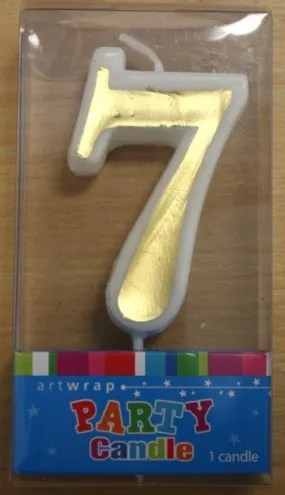 Gold #7 Candle