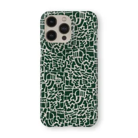 Green Maze Phone Case