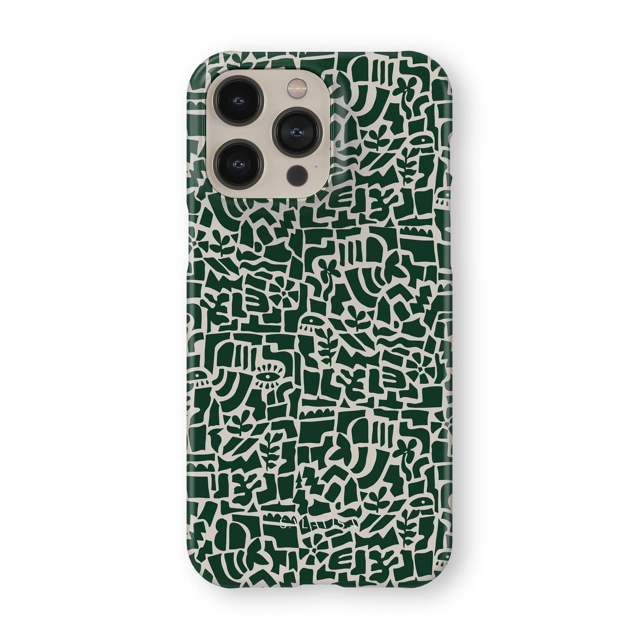 Green Maze Phone Case