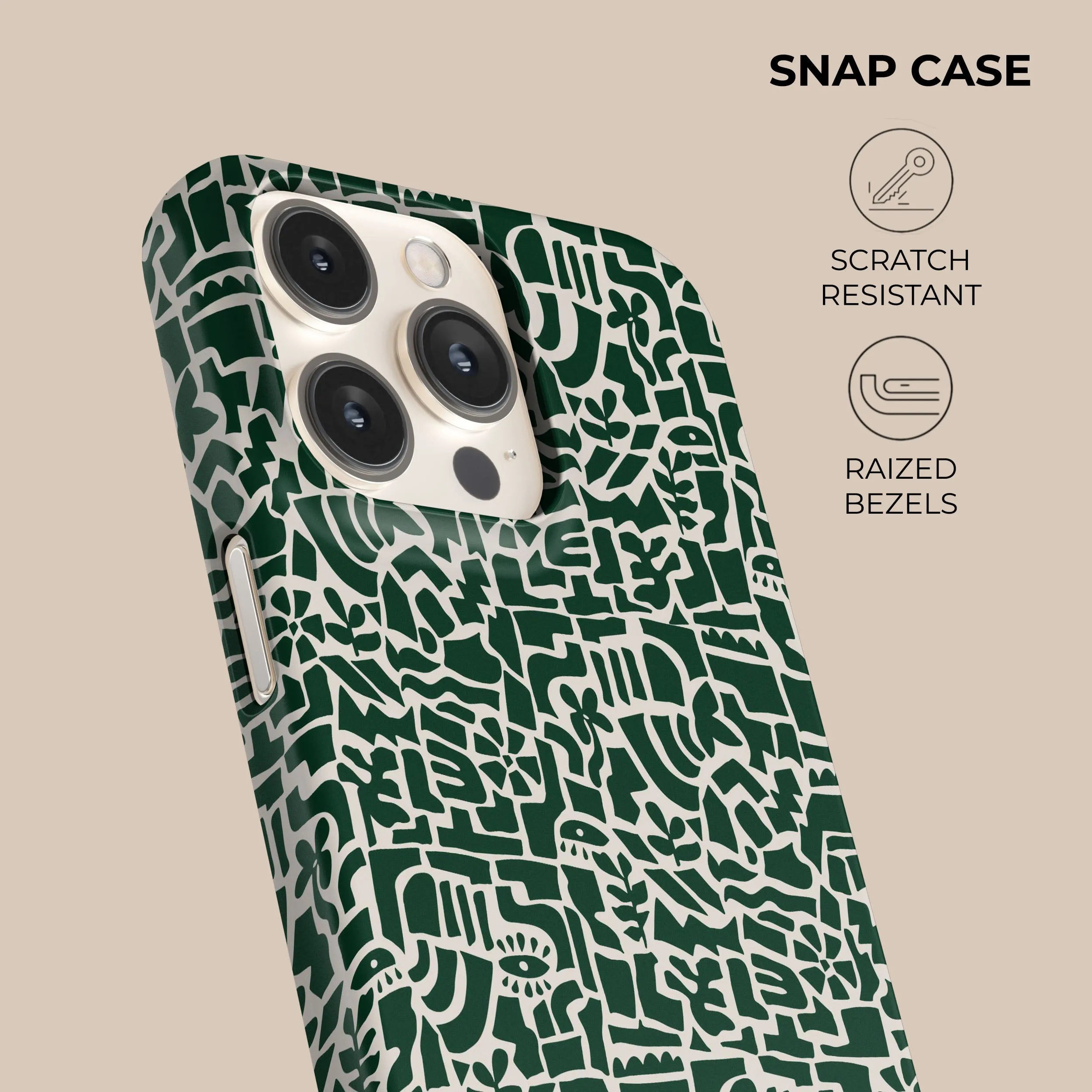 Green Maze Phone Case
