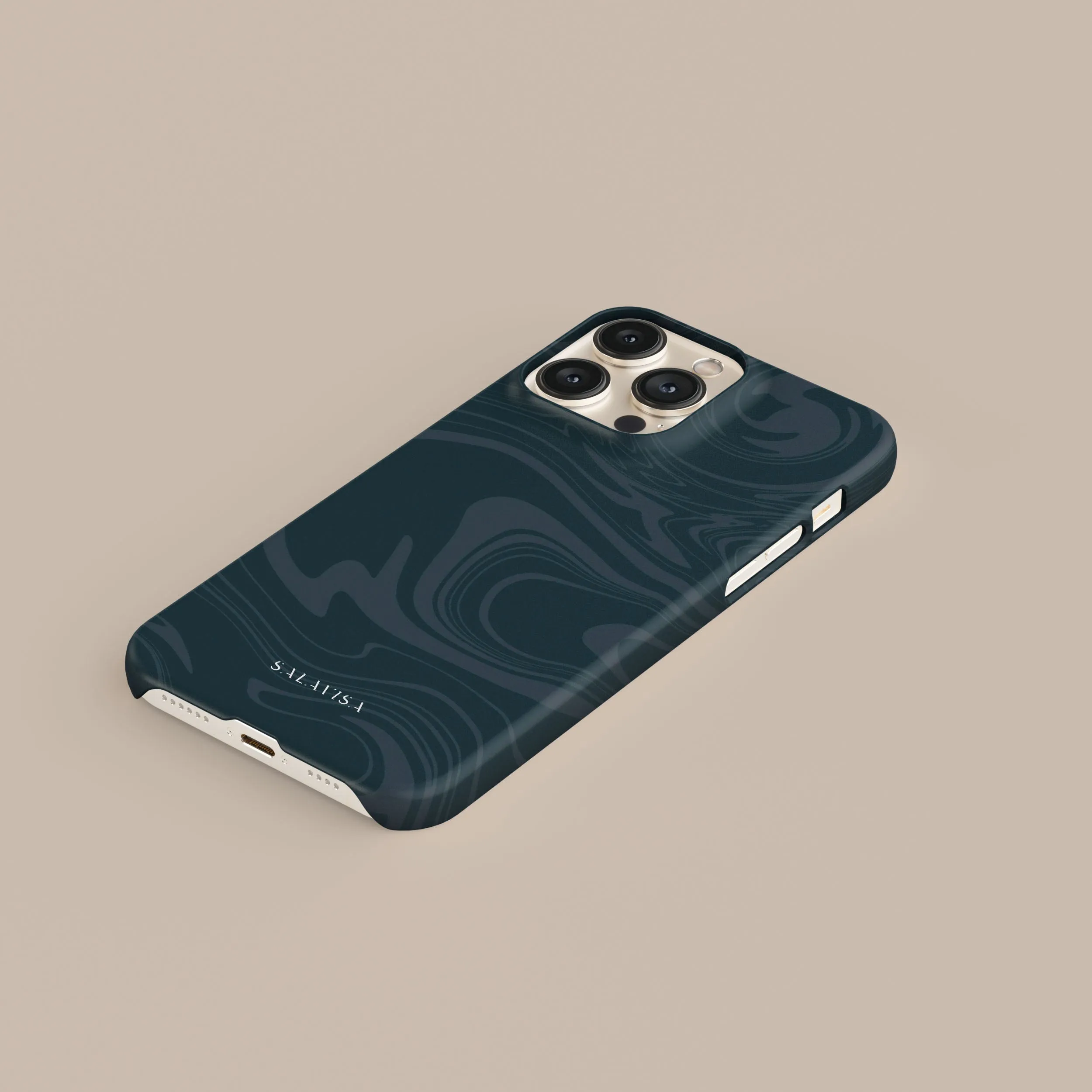 Green Swirl Phone Case