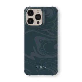 Green Swirl Phone Case