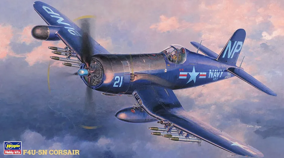 Hasegawa 09075 1/48 F4U-5N Corsair kit