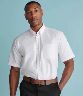 Henbury Short Sleeve Classic Oxford Shirt