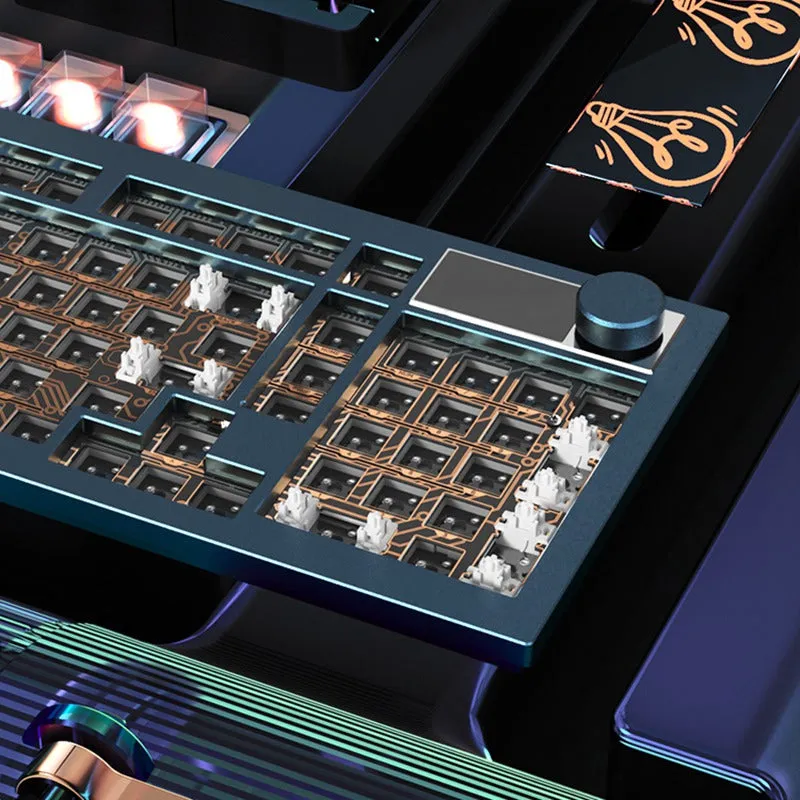 JAMESDONKEY R2Pro Premium Aluminium Gasket Mechanical Gaming Keyboard - Enhanced Durability & Comfort