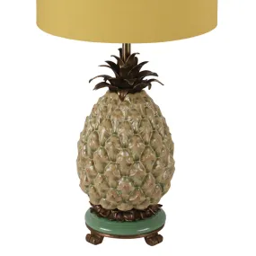 Lampfot Pineapple Porcelain Green