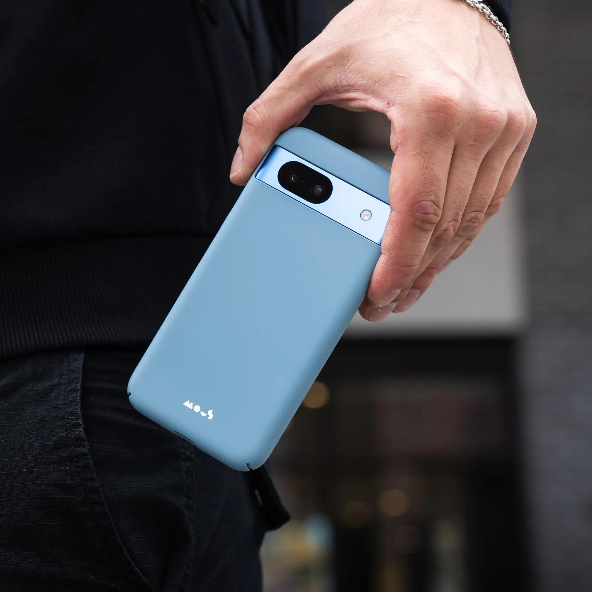 MagSafe® Compatible Stone Blue Phone Case - Super Thin