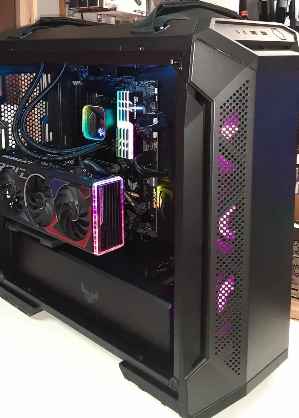 [NEUF] PC ASUS TUF GAMING i7-12700KF 32GB 1TB NVMe ASUS ROG RTX4060 OC