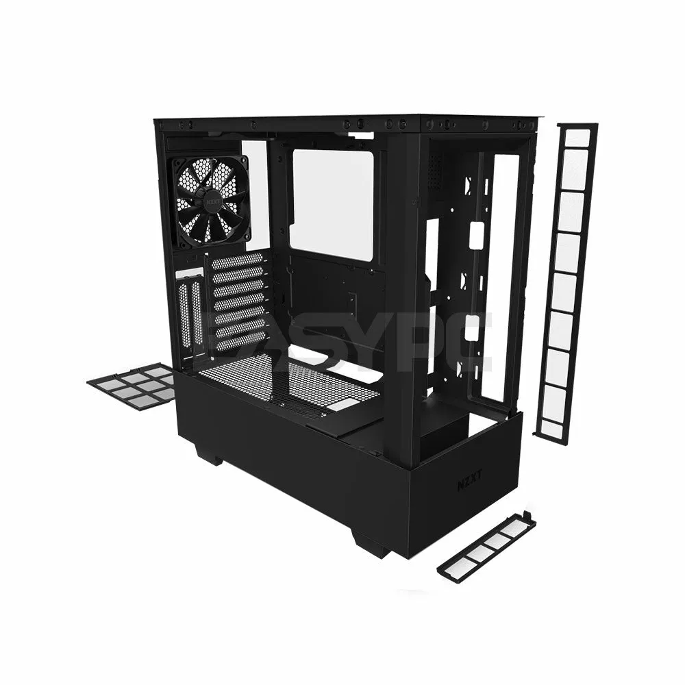 NZXT H510 Elite CA-H510E-W1/B1 Mid Tower White and Black Great Aesthetics Gaming PC Case