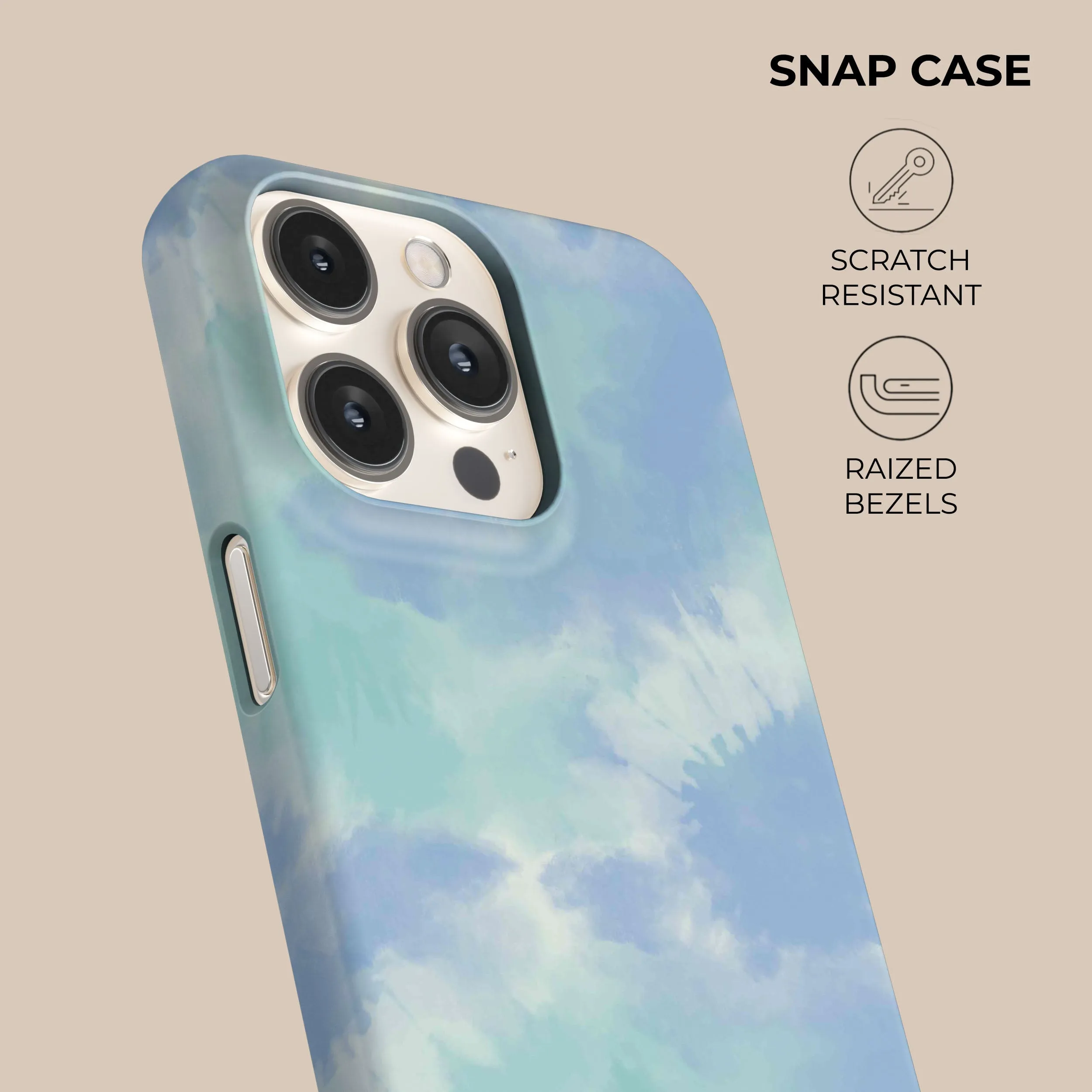 Ocean Green Tie Dye Phone Case