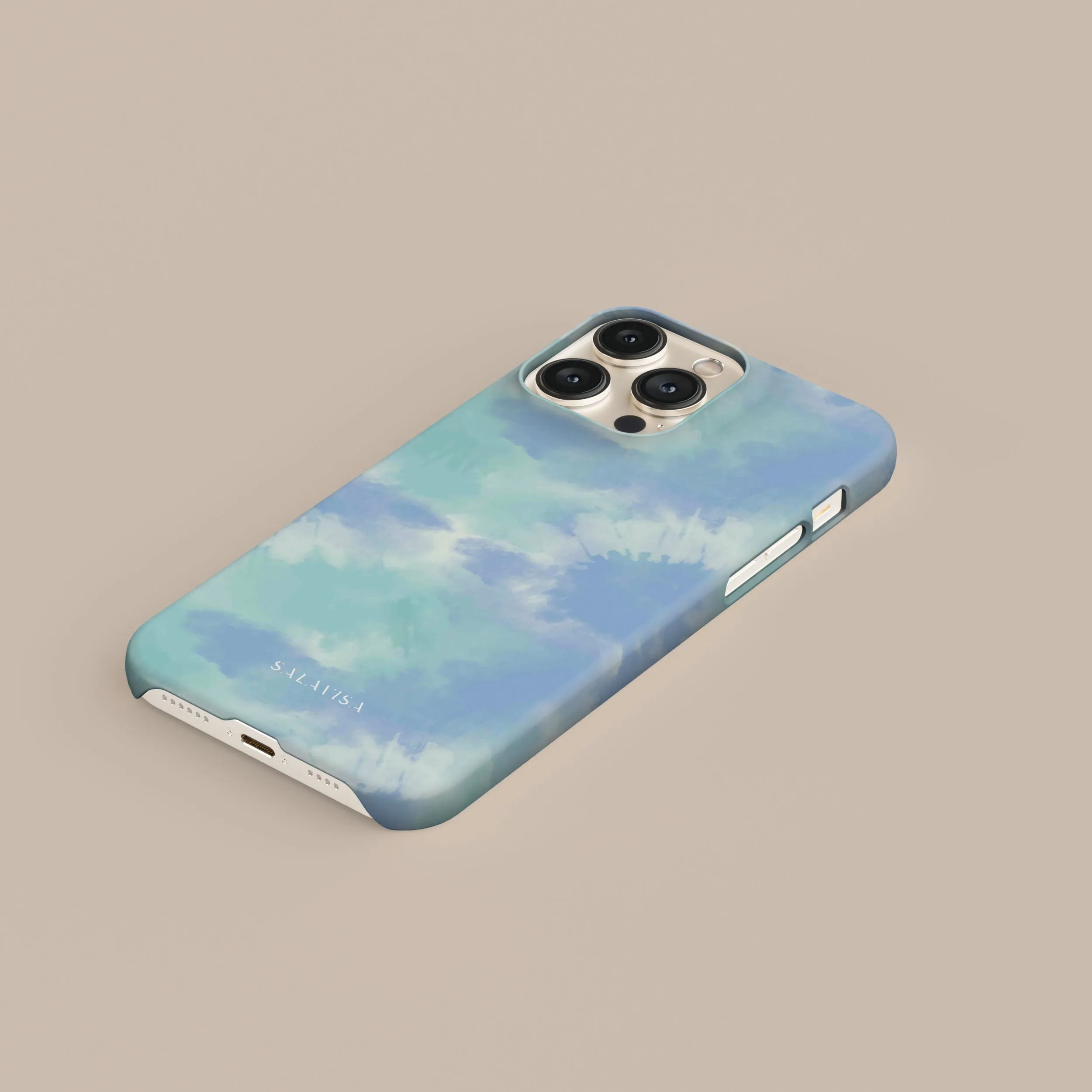 Ocean Green Tie Dye Phone Case