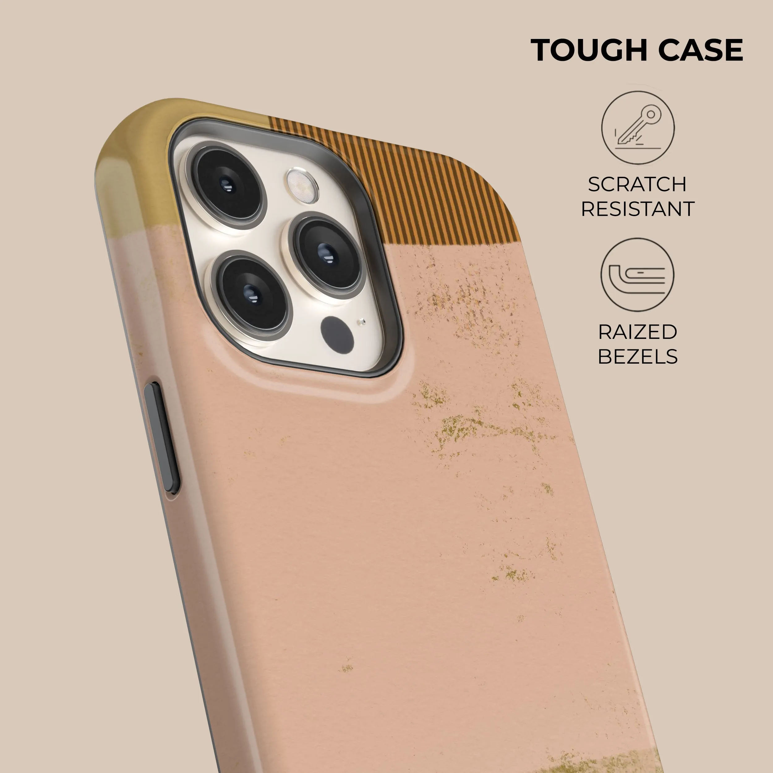 Olive Green Organic Phone Case