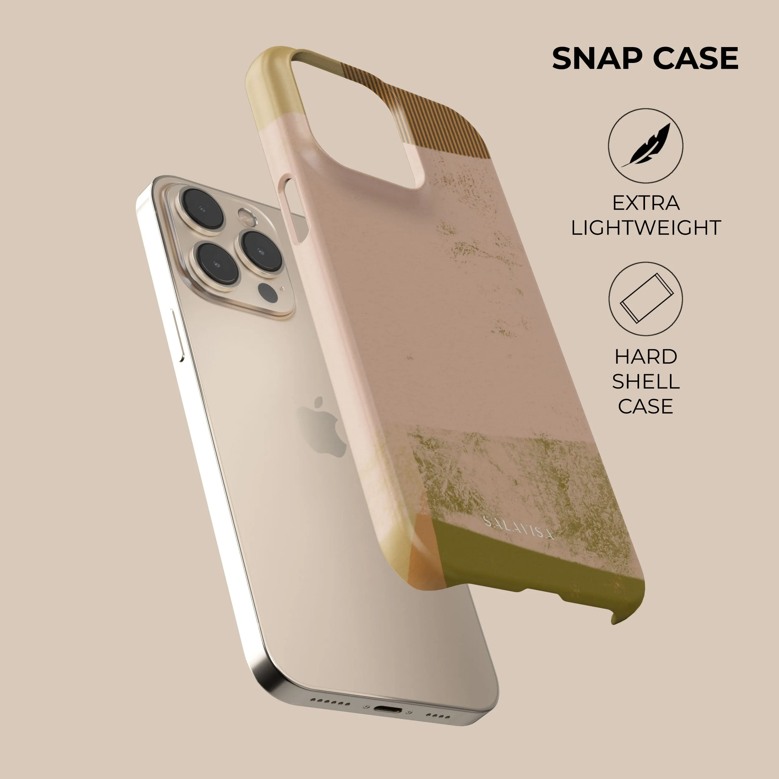Olive Green Organic Phone Case