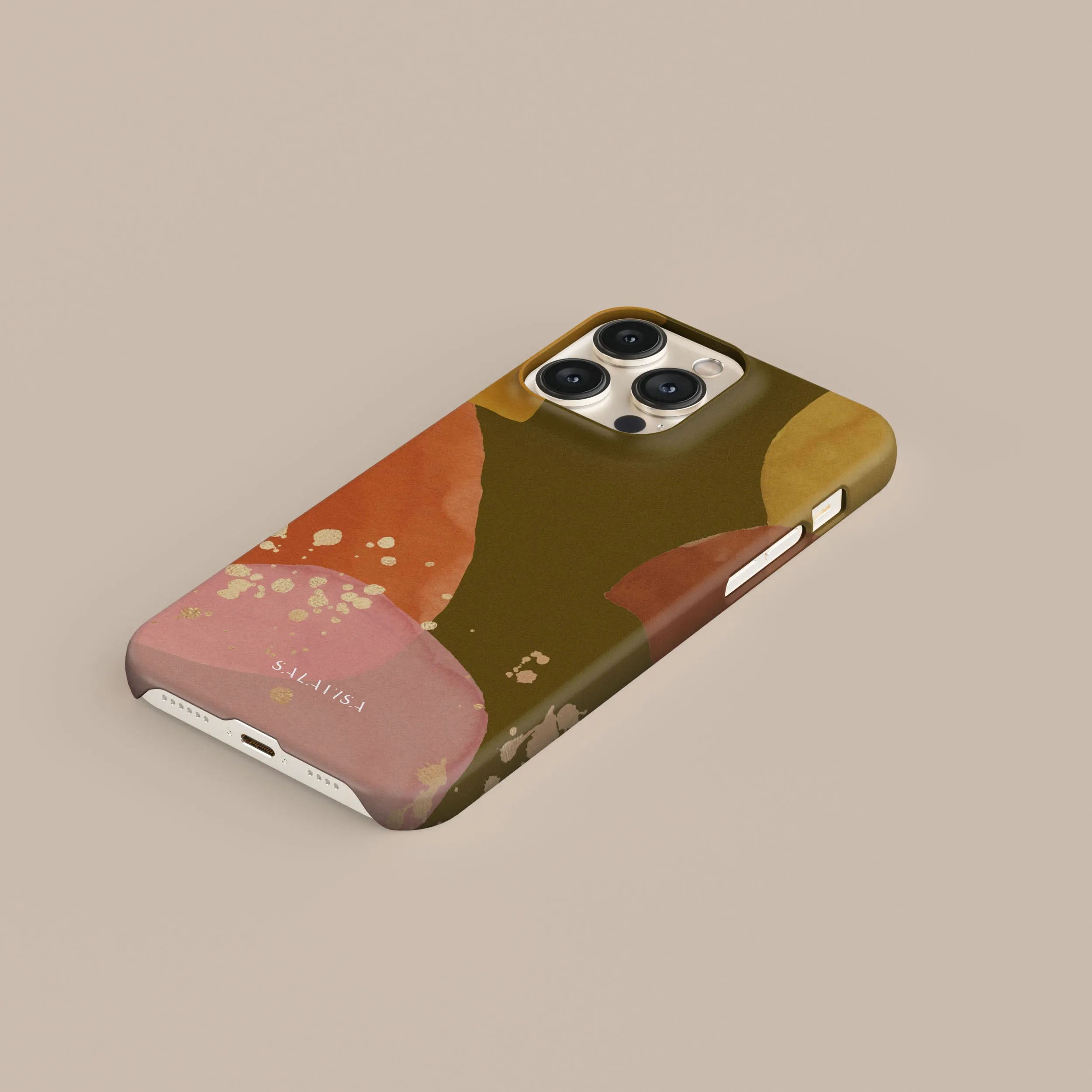 Olive Zen Watercolor Phone Case