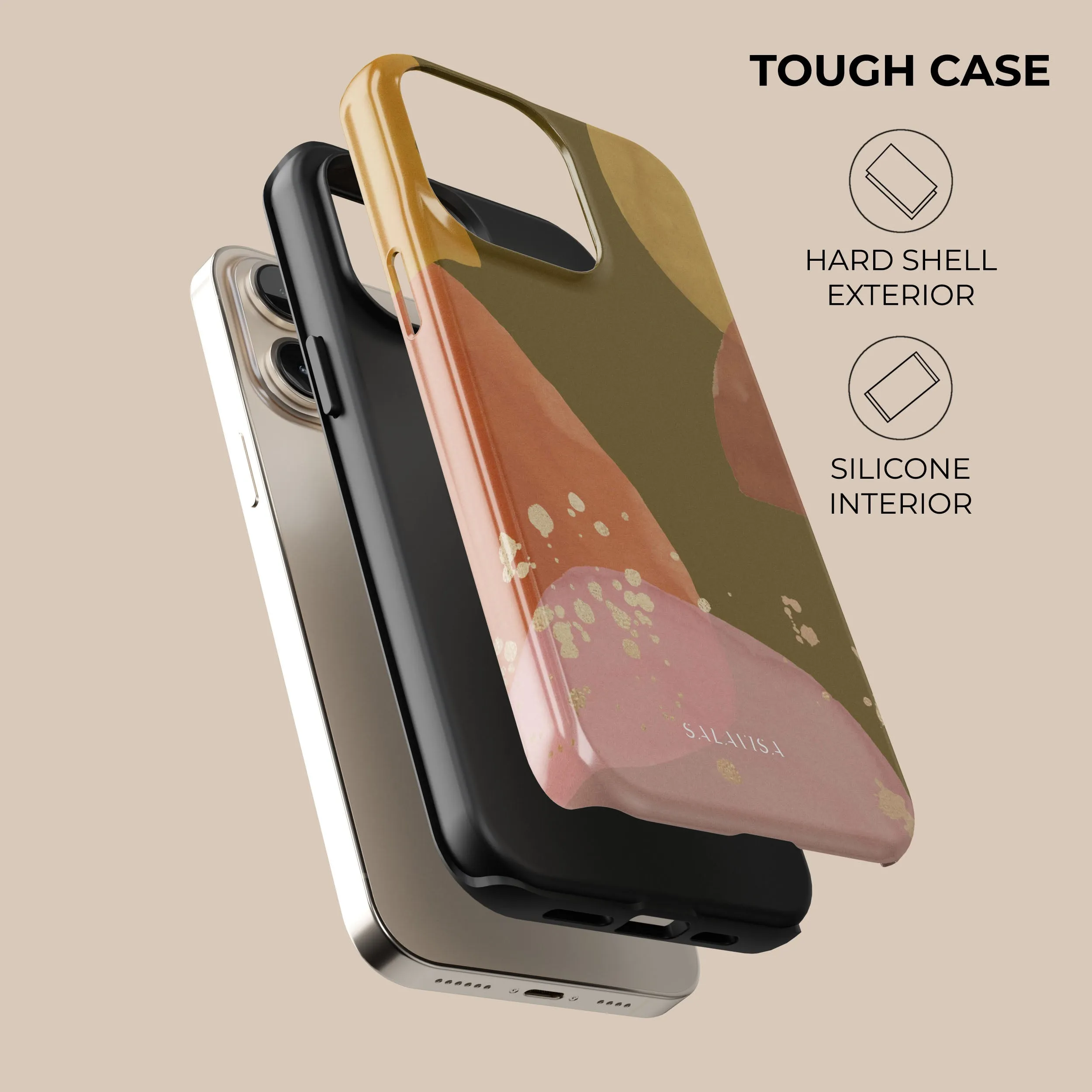 Olive Zen Watercolor Phone Case