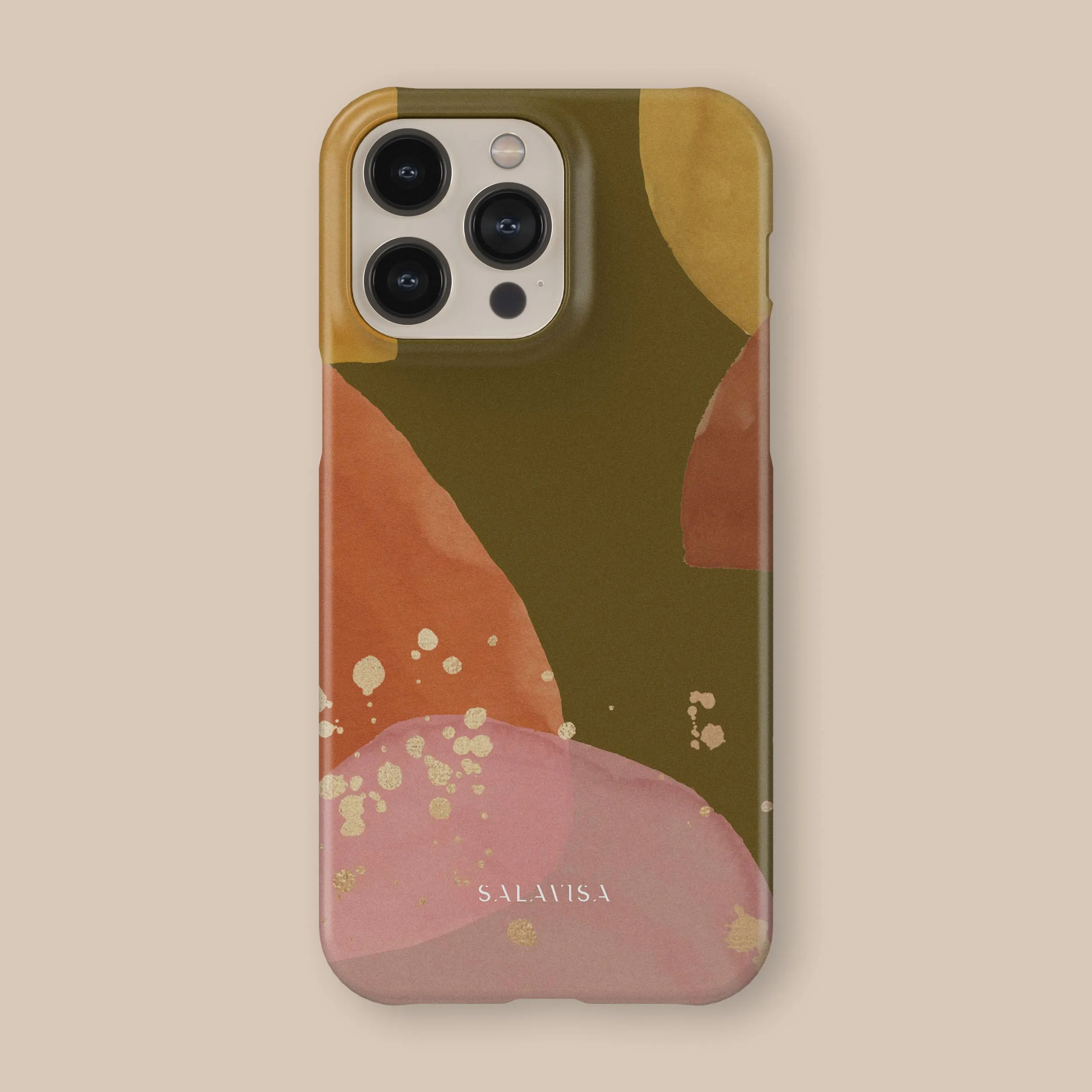 Olive Zen Watercolor Phone Case