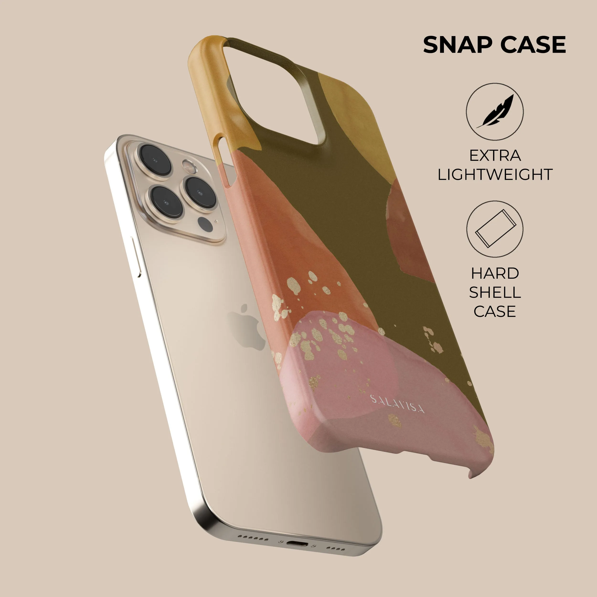 Olive Zen Watercolor Phone Case