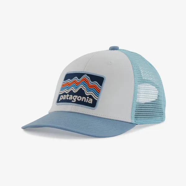 Patagonia B Trucker Cap - Ridge Rise Stripe / Light Plume Grey