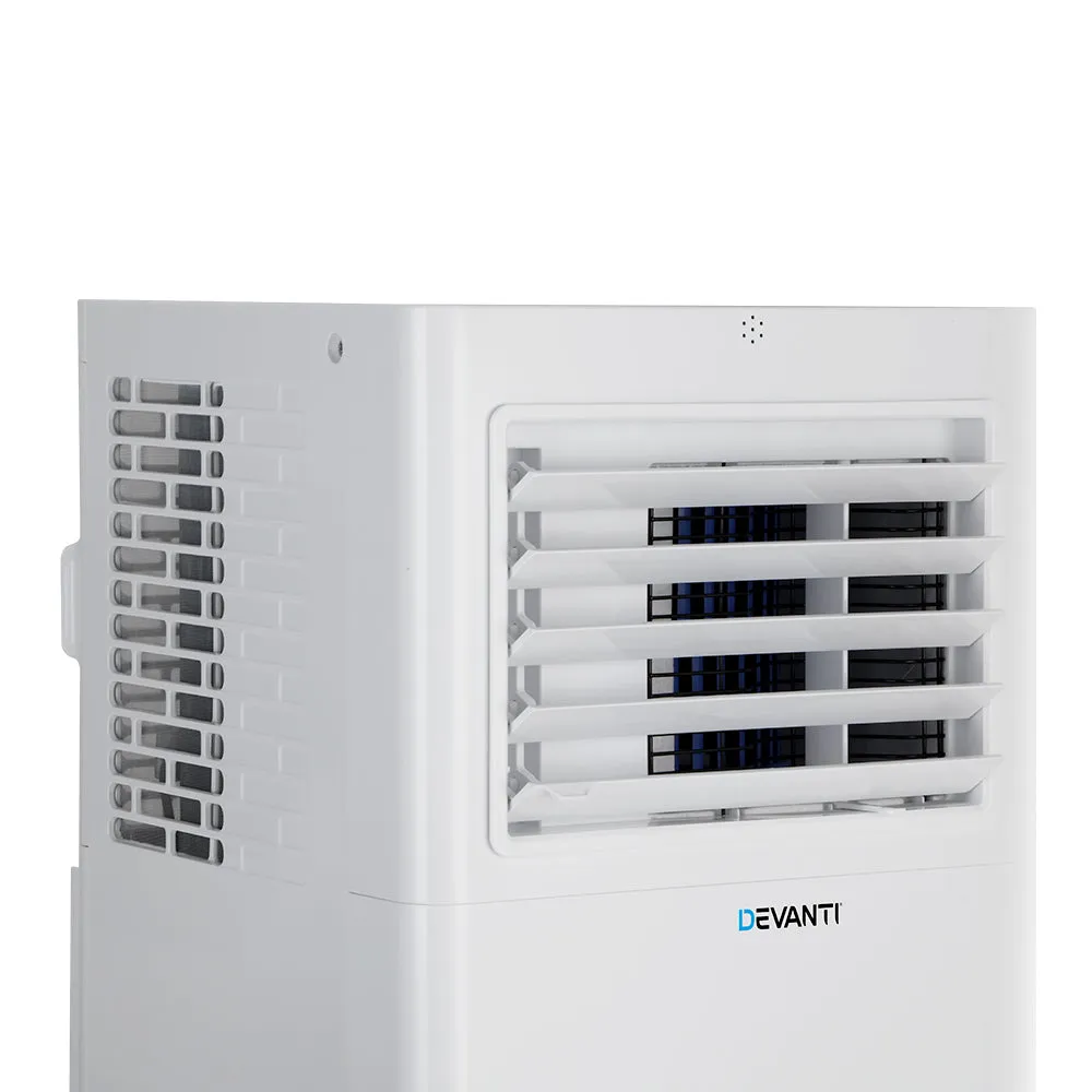 Quiet 3-in-1 Portable Air Conditioner 7000BTU with LCD, Devanti