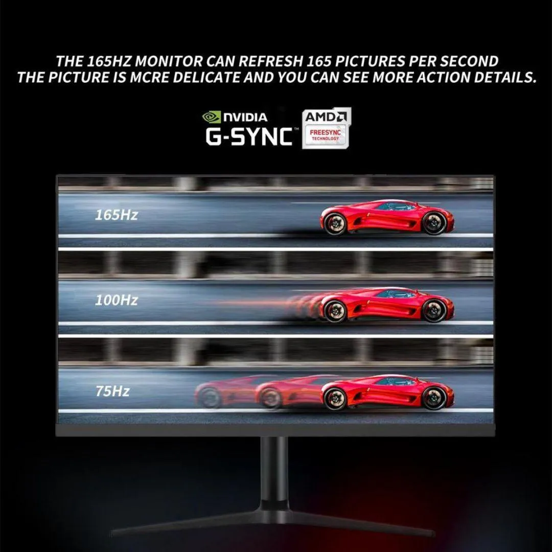 Rehisk 24Inch 75Hz Full HD 1080P Computer Monitor-241KV1