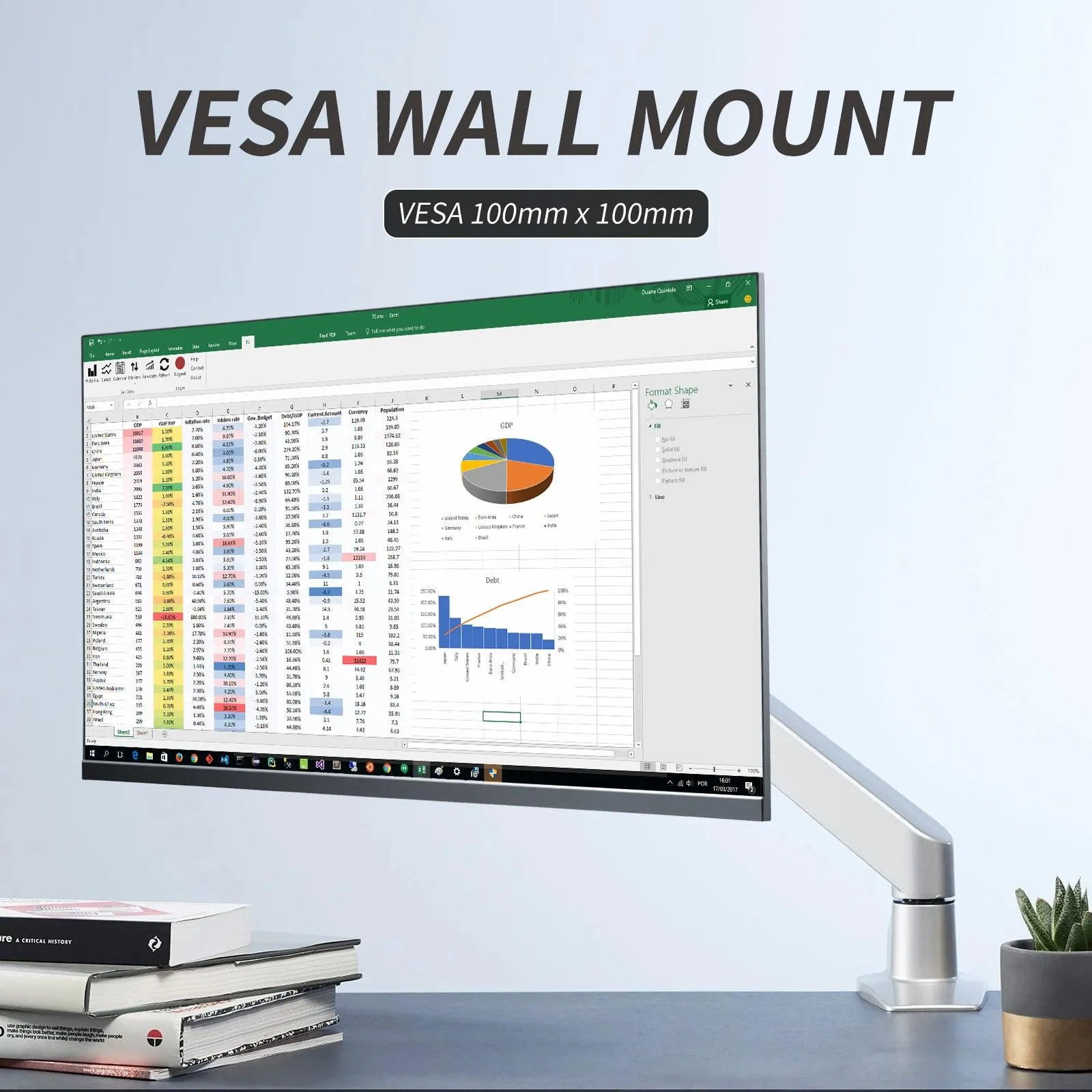 Rehisk RE-324KV1 - 32-Inch 4K IPS Ultrawide Monitor