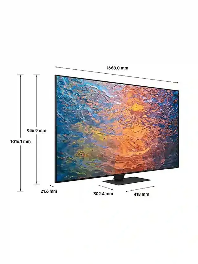 Samsung QE75QN95CATXXU 75" 4K HDR Flagship QLED Smart TV -  Slate Black