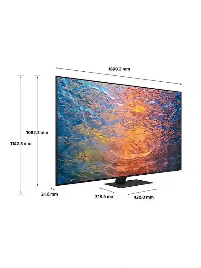 Samsung QE85QN95CATXXU 85" 4K HDR Flagship Neo QLED Smart TV - Slate Black