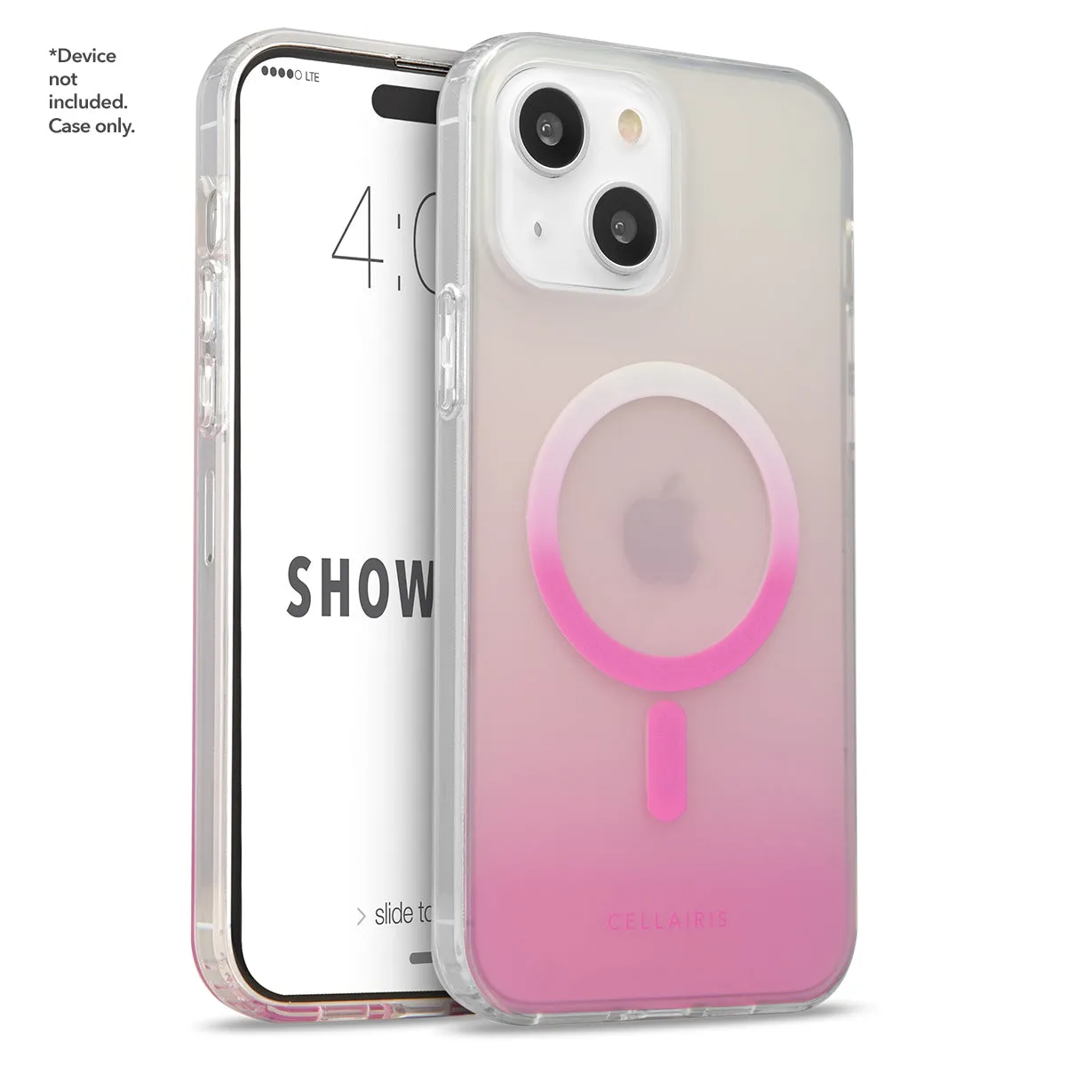 Showcase Ombre - iPhone 15 Plus/ iPhone 14 Plus Pink w/ MagSafe Case