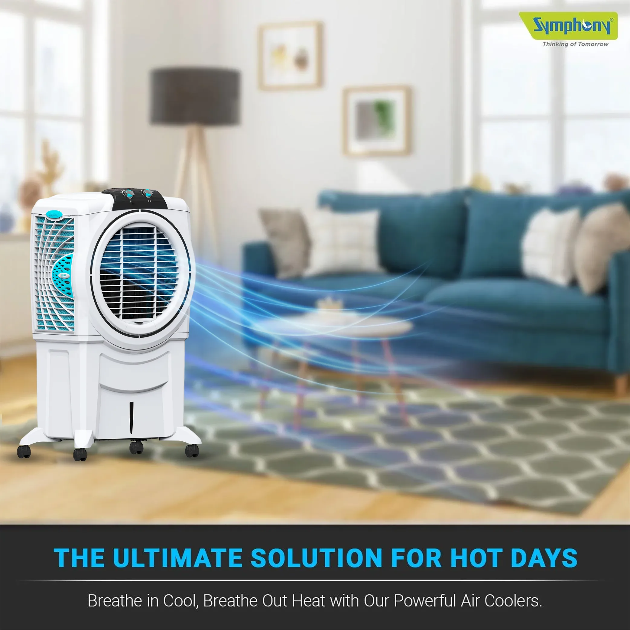 Sumo 115 XL Powerful Desert Air Cooler 115-litres
