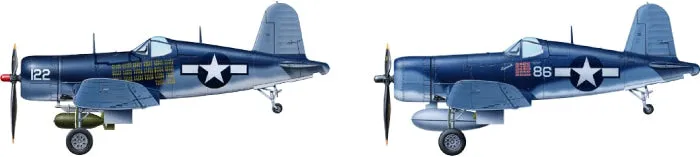 Tamiya Vought F4U-1A Corsair - War Bird Collection (1:72)