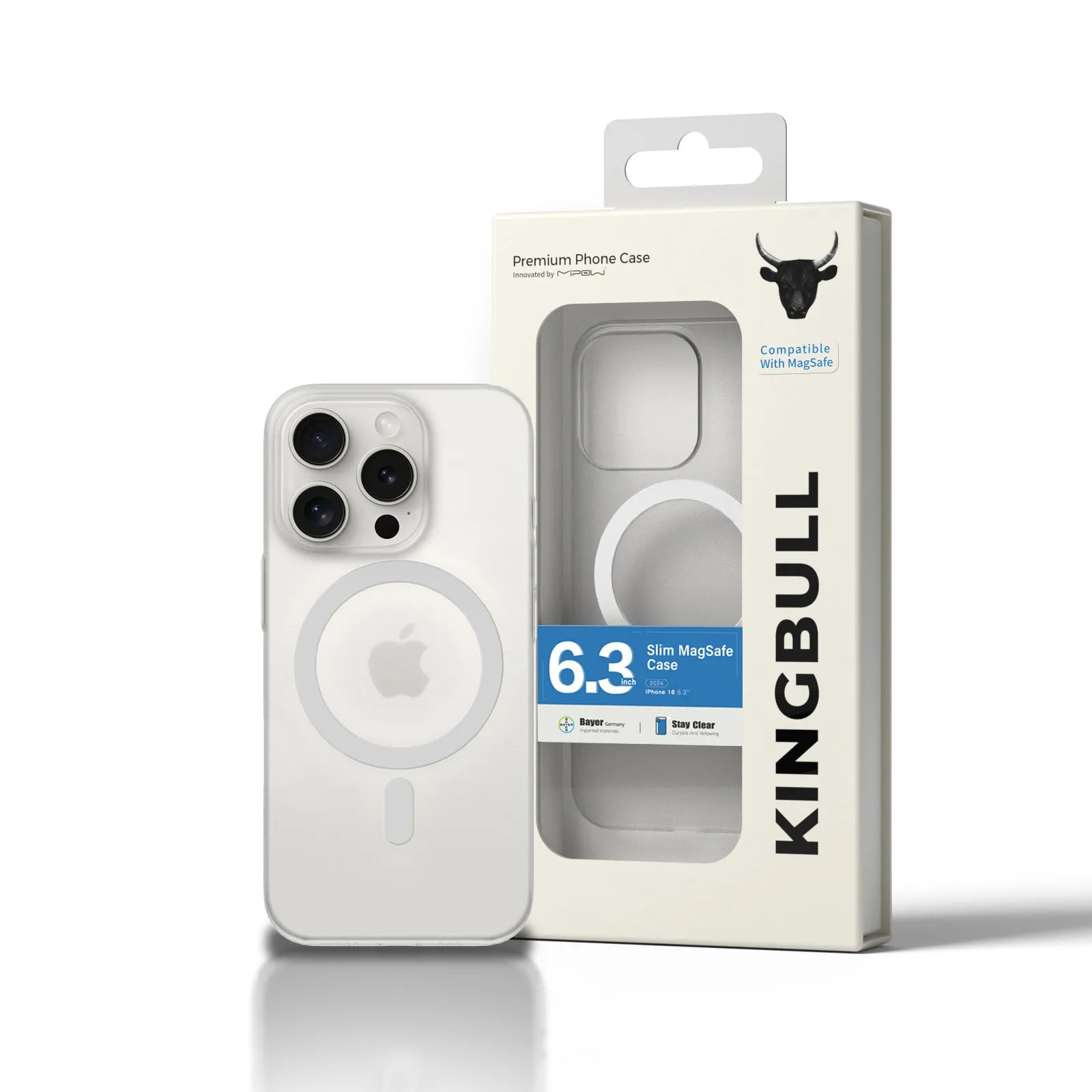 Ultra Slim Matte MagSafe Case for iPhone 16